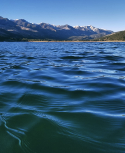 Vallecito Lake from the water